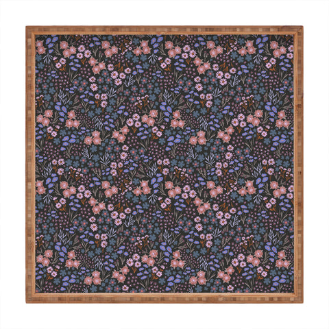 Schatzi Brown Joycelyn Ditsy Coffee Square Tray