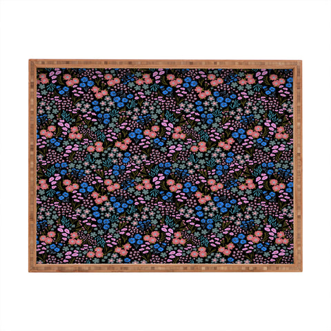 Schatzi Brown Joycelyn Ditsy Color Pop Rectangular Tray