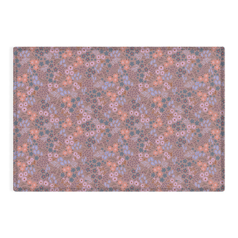 Schatzi Brown Joycelyn Ditsy Muted Mauve Outdoor Rug