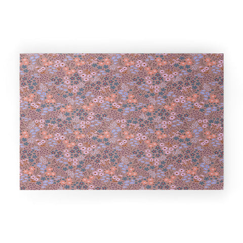 Schatzi Brown Joycelyn Ditsy Muted Mauve Welcome Mat