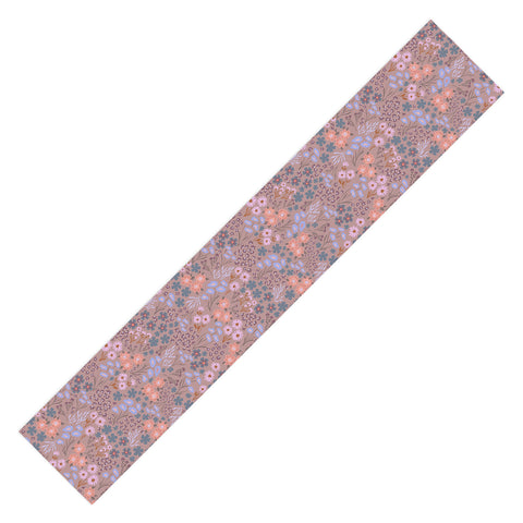 Schatzi Brown Joycelyn Ditsy Muted Mauve Table Runner