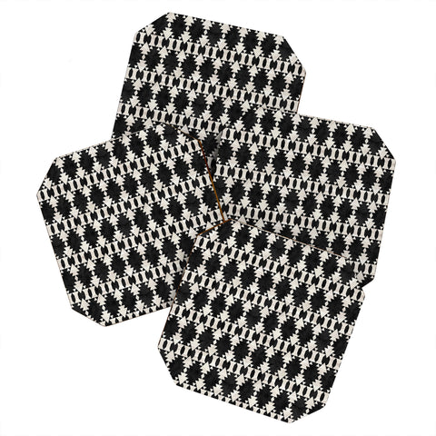 Schatzi Brown Kilim Kind 1E Coaster Set