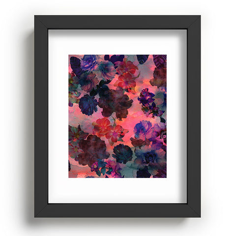 Schatzi Brown Le Fleur Pink Recessed Framing Rectangle