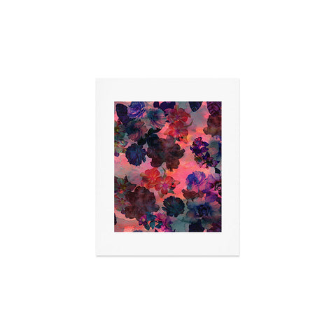 Schatzi Brown Le Fleur Pink Art Print
