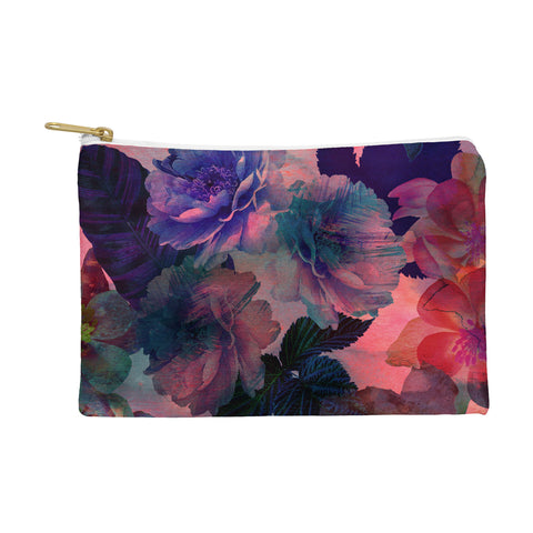 Schatzi Brown Le Fleur Pink Pouch