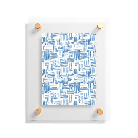 Schatzi Brown Leila Marks Blue Floating Acrylic Print