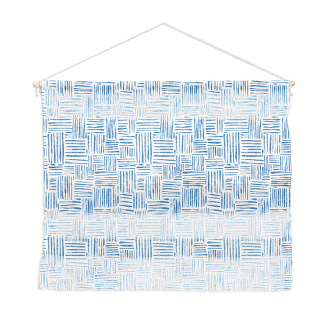 Schatzi Brown Leila Marks Blue Wall Hanging Landscape