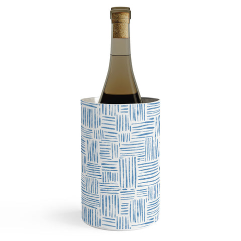 Schatzi Brown Leila Marks Blue Wine Chiller