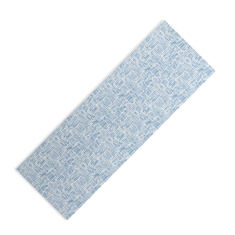 Schatzi Brown Leila Marks Blue Yoga Mat