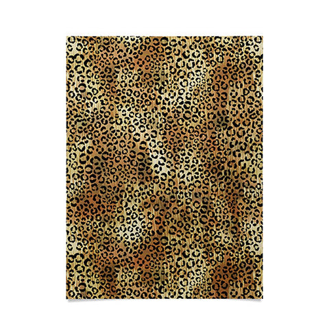 Schatzi Brown Leopard Tan Poster