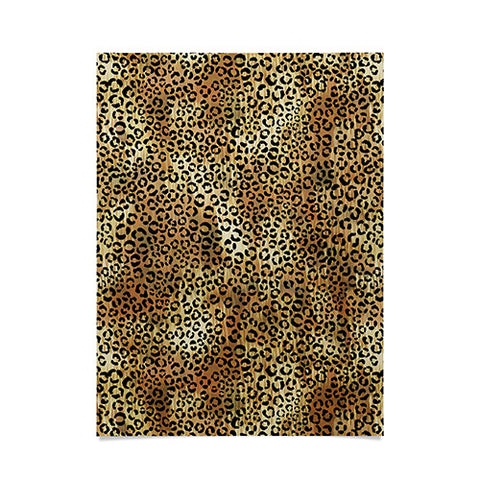Schatzi Brown Leopard Tan Poster