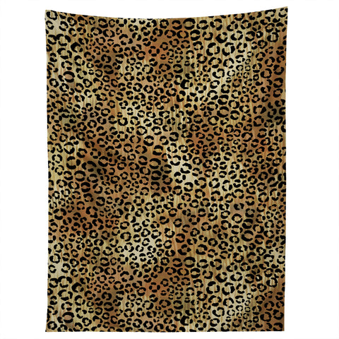 Schatzi Brown Leopard Tan Tapestry