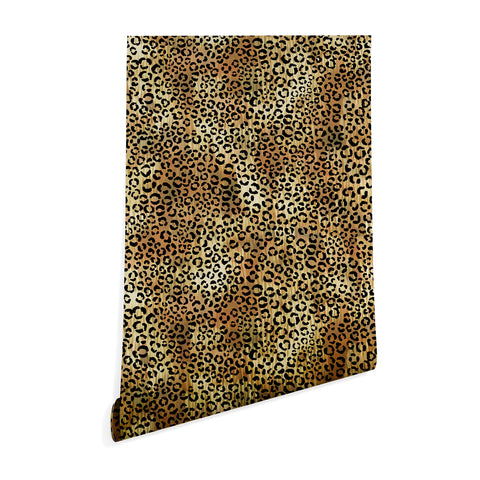 Schatzi Brown Leopard Tan Wallpaper