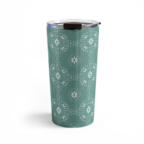 Schatzi Brown Libby Boho Leaf Travel Mug