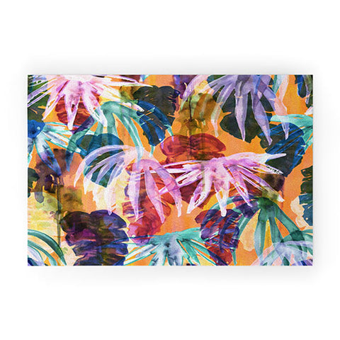 Schatzi Brown Lindsey Tropical Welcome Mat