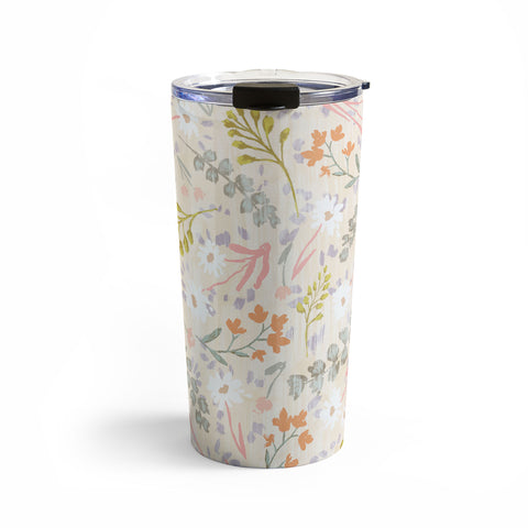Schatzi Brown Mallory Floral Sand Travel Mug