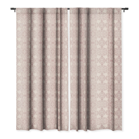 Schatzi Brown Marlene Global Mauve Blackout Window Curtain