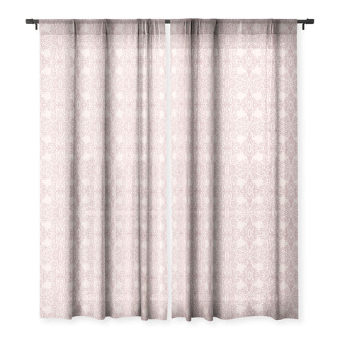 Schatzi Brown Marlene Global Mauve Sheer Window Curtain