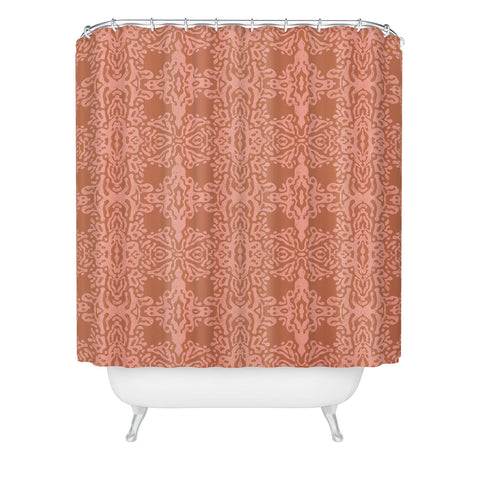 Schatzi Brown Marlene Global Warm Boho Shower Curtain