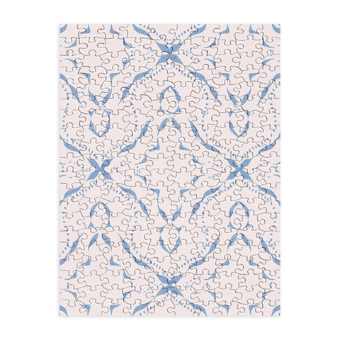 Schatzi Brown McKenzie Global Powder Blue Puzzle