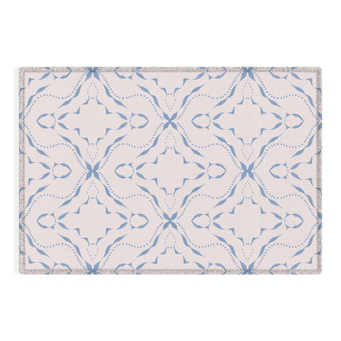 Schatzi Brown McKenzie Global Powder Blue Outdoor Rug