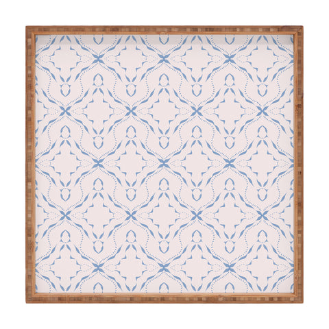 Schatzi Brown McKenzie Global Powder Blue Square Tray
