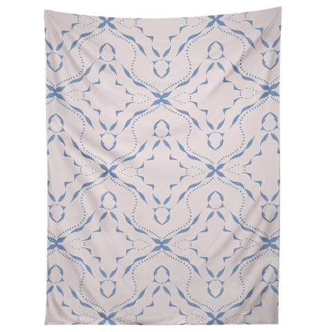 Schatzi Brown McKenzie Global Powder Blue Tapestry