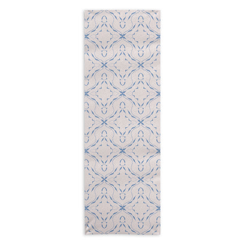 Schatzi Brown McKenzie Global Powder Blue Yoga Towel