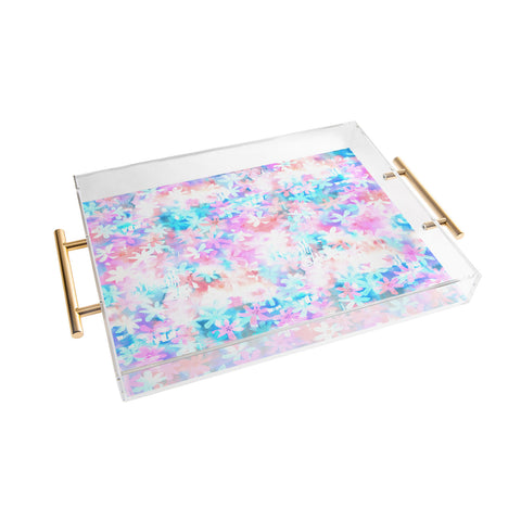 Schatzi Brown Montauk Daisy DAY Acrylic Tray