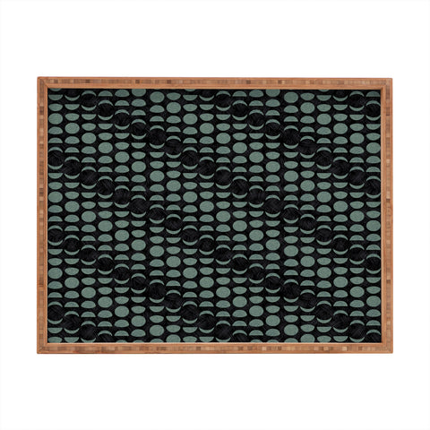 Schatzi Brown Moon Sky Phases Night Rectangular Tray