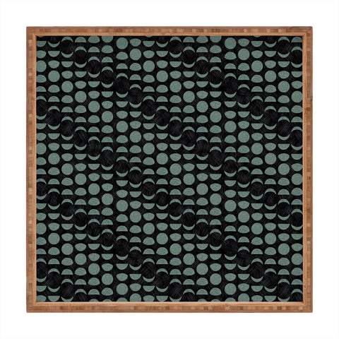 Schatzi Brown Moon Sky Phases Night Square Tray