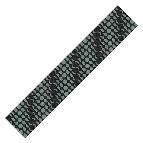 Schatzi Brown Moon Sky Phases Night Table Runner