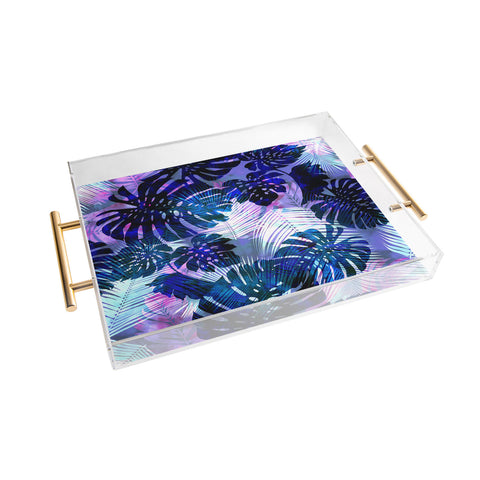 Schatzi Brown Motuu Tropical Blue Acrylic Tray
