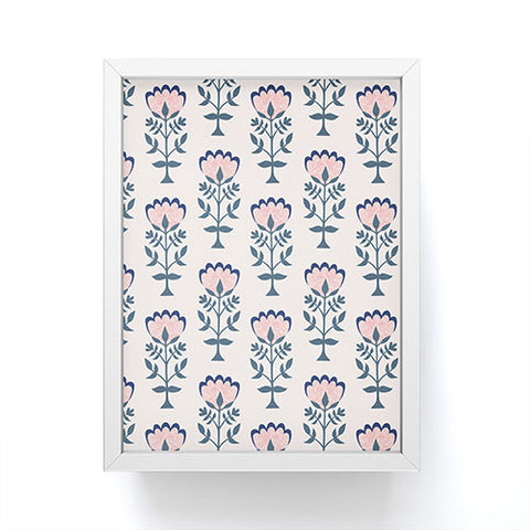 Schatzi Brown Norr Flower Ivory Framed Mini Art Print