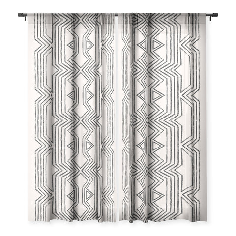 Schatzi Brown Norr Lines Lighting Sheer Non Repeat