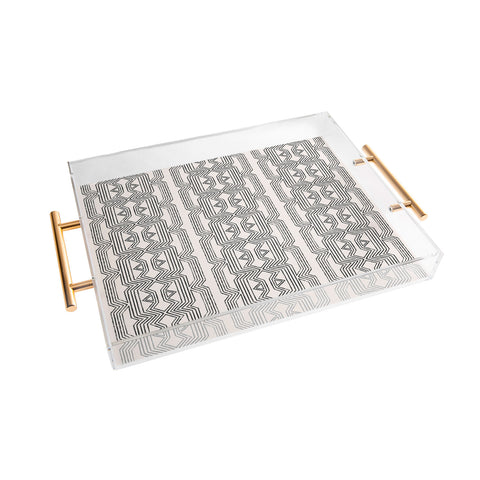 Schatzi Brown Norr Lines Lighting Acrylic Tray