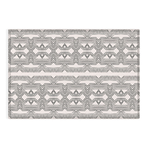 Schatzi Brown Norr Lines Lighting Outdoor Rug