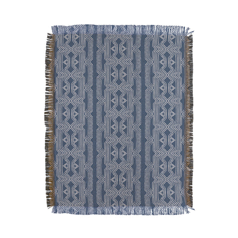 Schatzi Brown Norr Lines Slate Throw Blanket