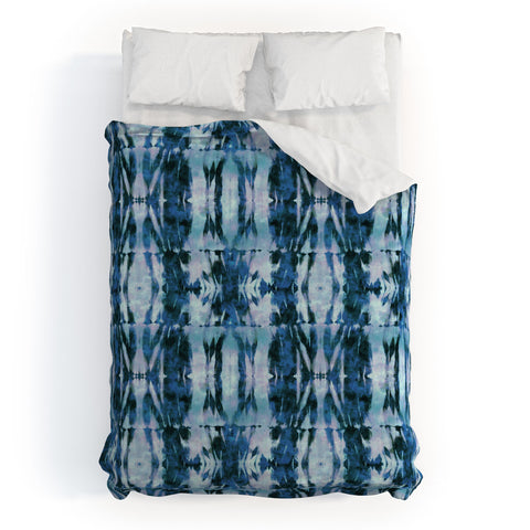 Schatzi Brown Quinn Tie Dye Marine Duvet Cover