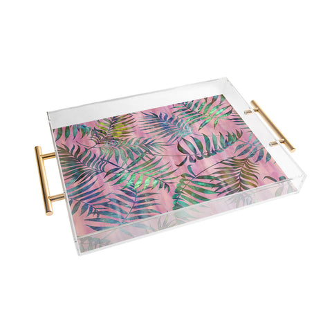 Schatzi Brown Reeya Tropical Pinky Acrylic Tray