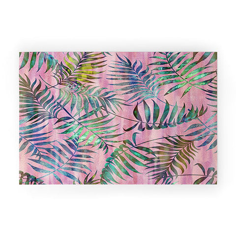 Schatzi Brown Reeya Tropical Pinky Welcome Mat
