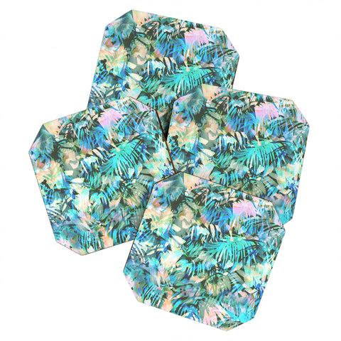 Schatzi Brown San Juan Aqua Coaster Set