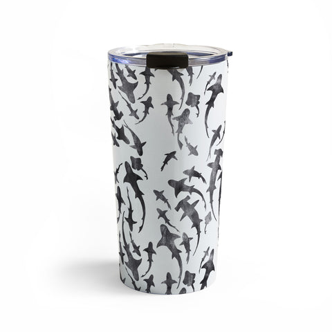 Schatzi Brown Sharky White Travel Mug