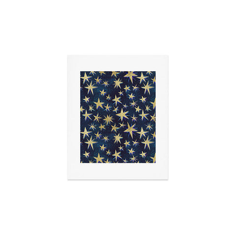 Schatzi Brown Starry Galaxy Art Print