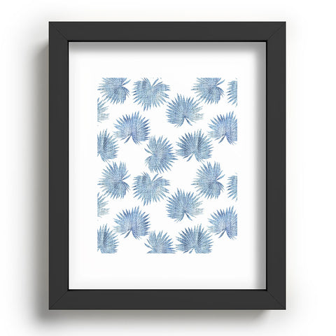 Schatzi Brown Sun Palm Chambray Recessed Framing Rectangle