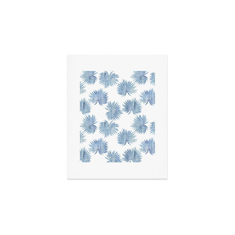 Schatzi Brown Sun Palm Chambray Art Print