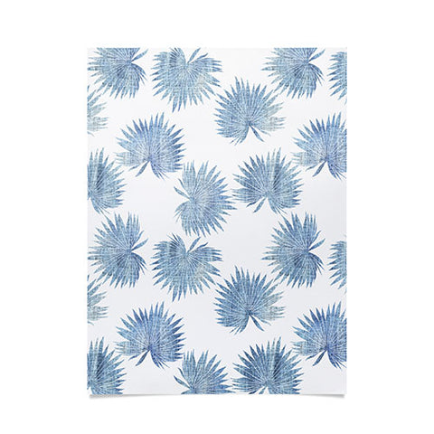 Schatzi Brown Sun Palm Chambray Poster