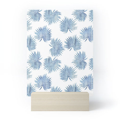 Schatzi Brown Sun Palm Chambray Mini Art Print