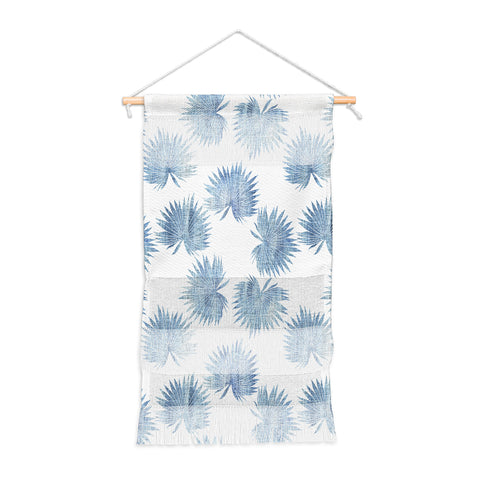 Schatzi Brown Sun Palm Chambray Wall Hanging Portrait