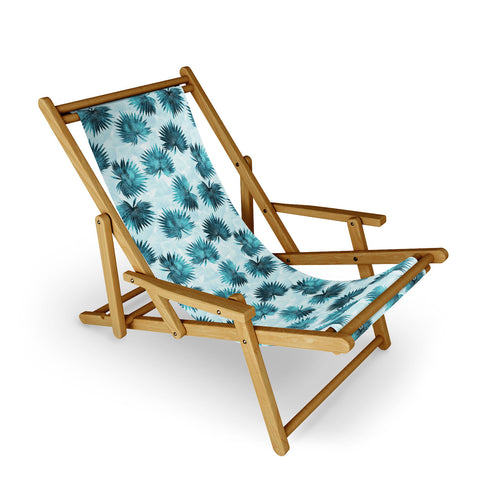 Schatzi Brown Sun Palm Mint Sling Chair